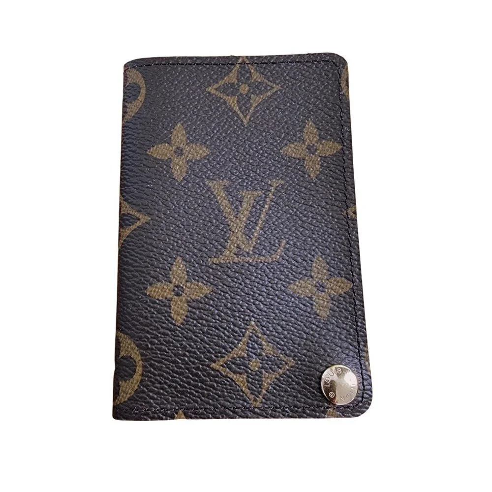 Louis Vuitton Monogram Porte Cartes Credit Pression Card Holder